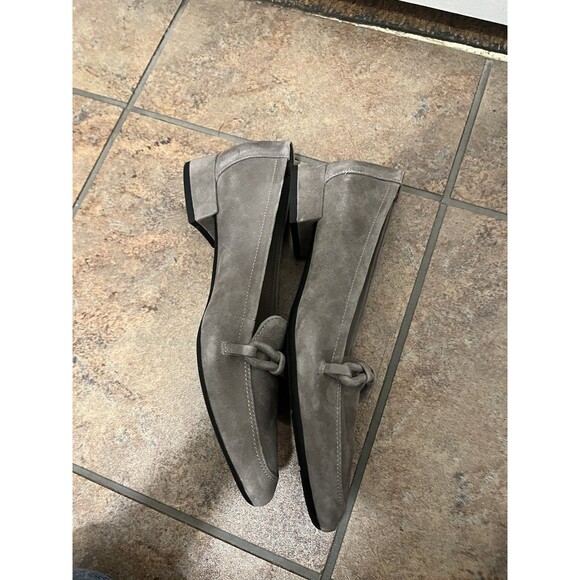 Easy Spirit Gray Suede Loafers - Picture 5 of 6